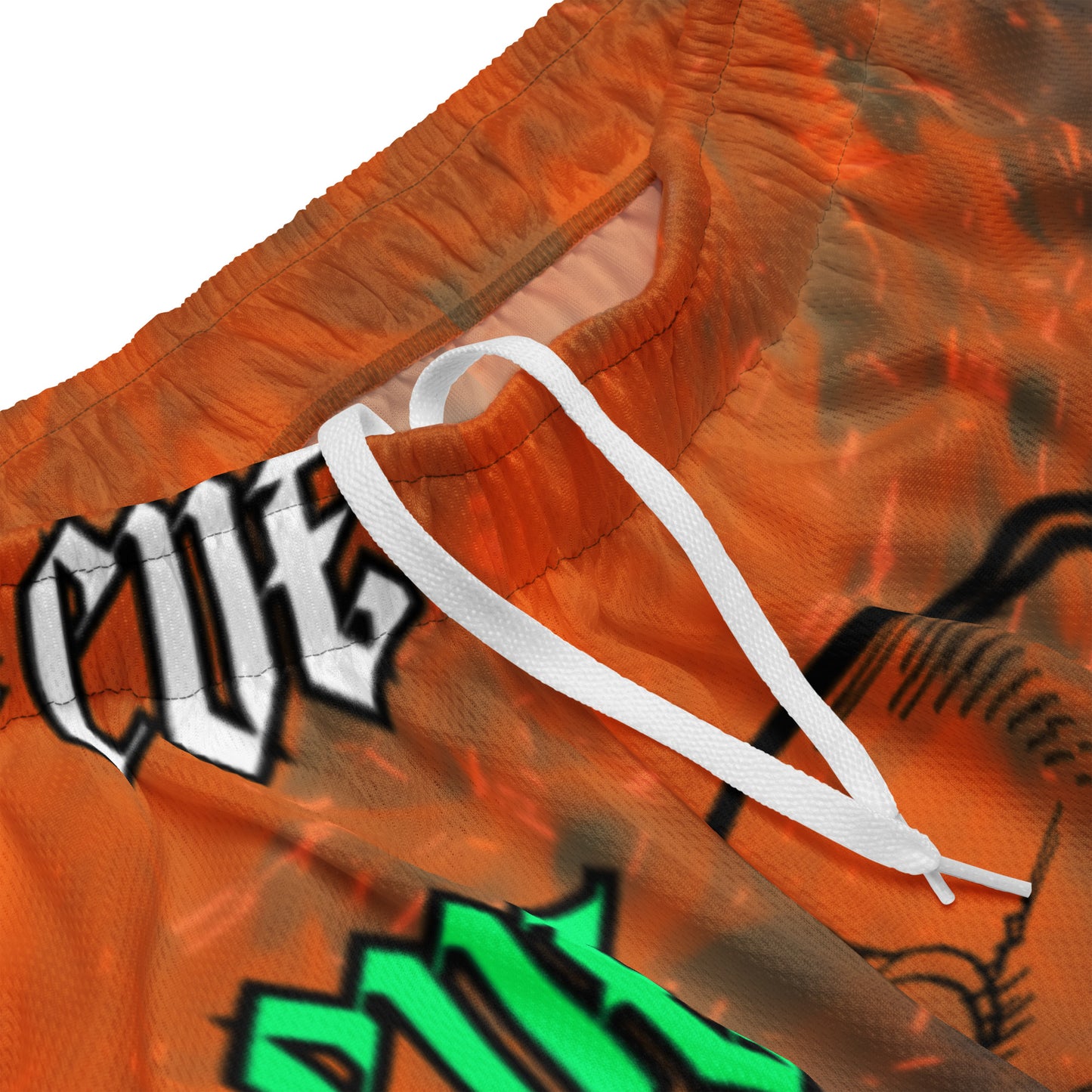 Dracula unisex mesh shorts