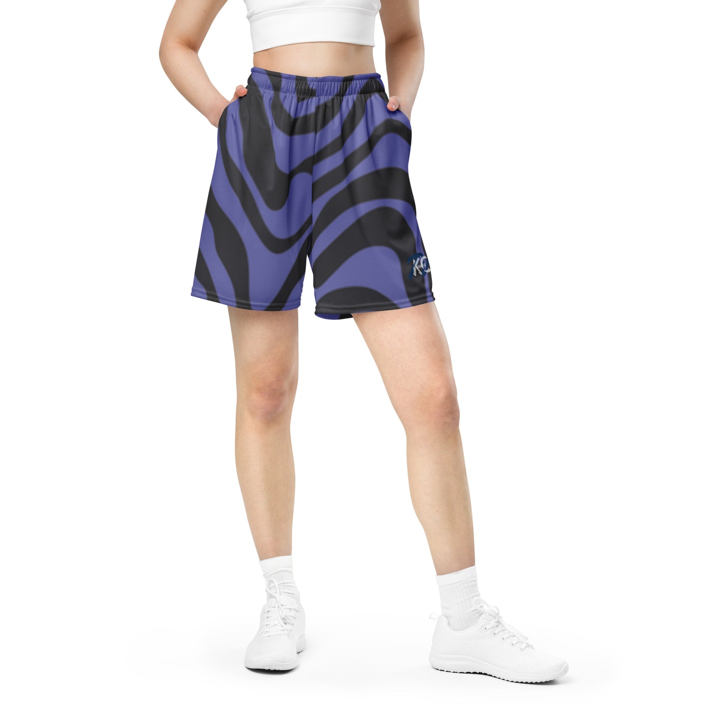 Loopy unisex mesh shorts