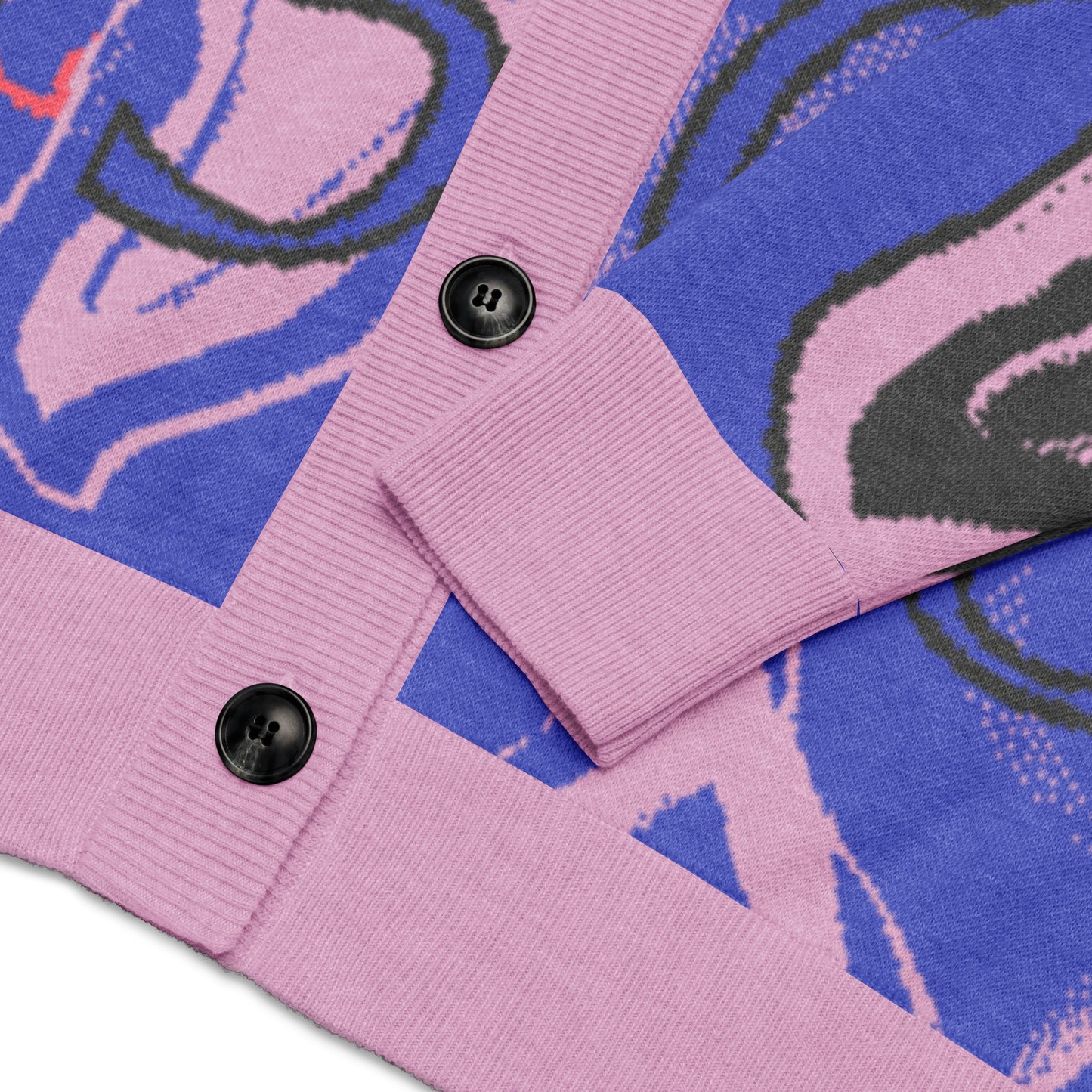 GhostFace Knitted cardigan