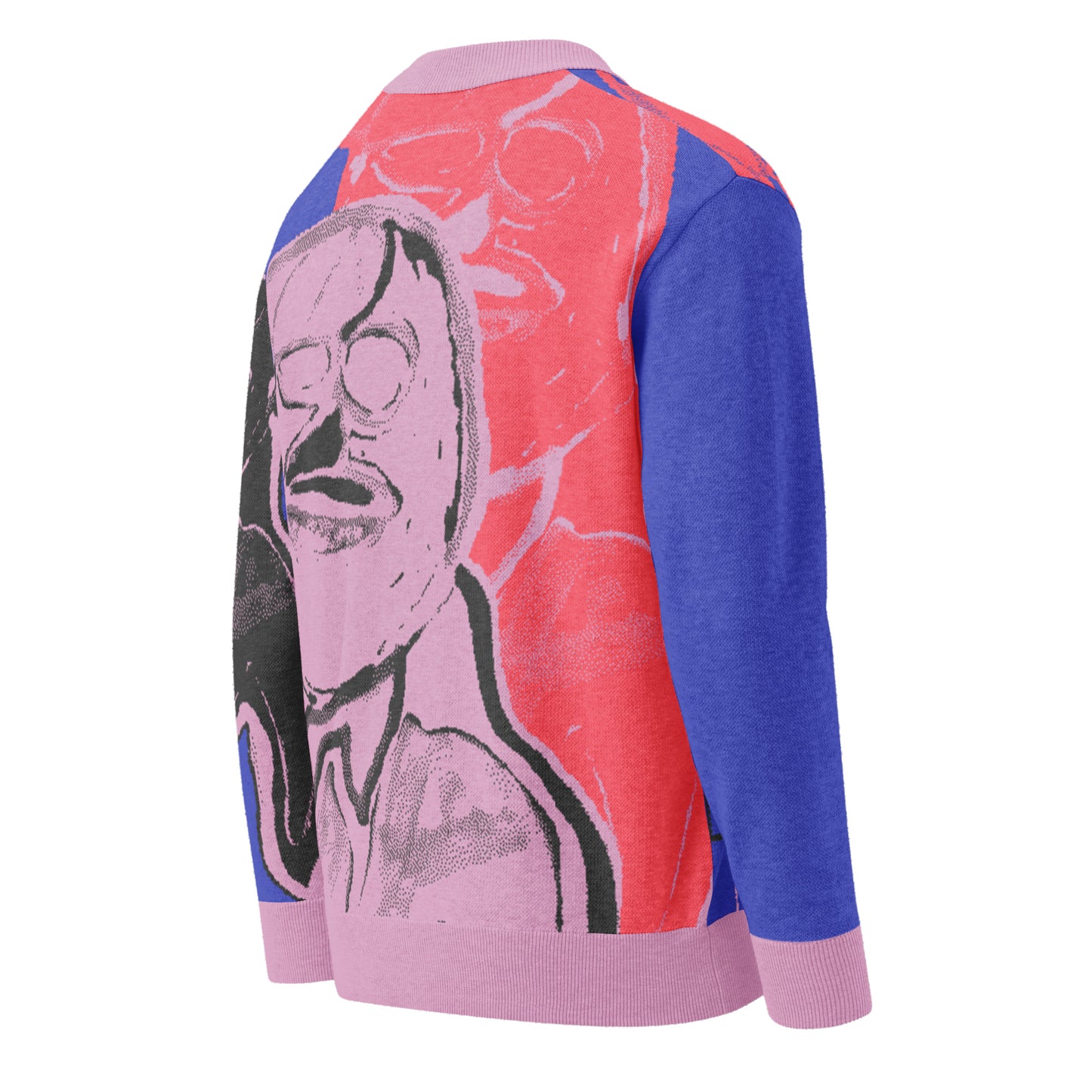 GhostFace Knitted cardigan