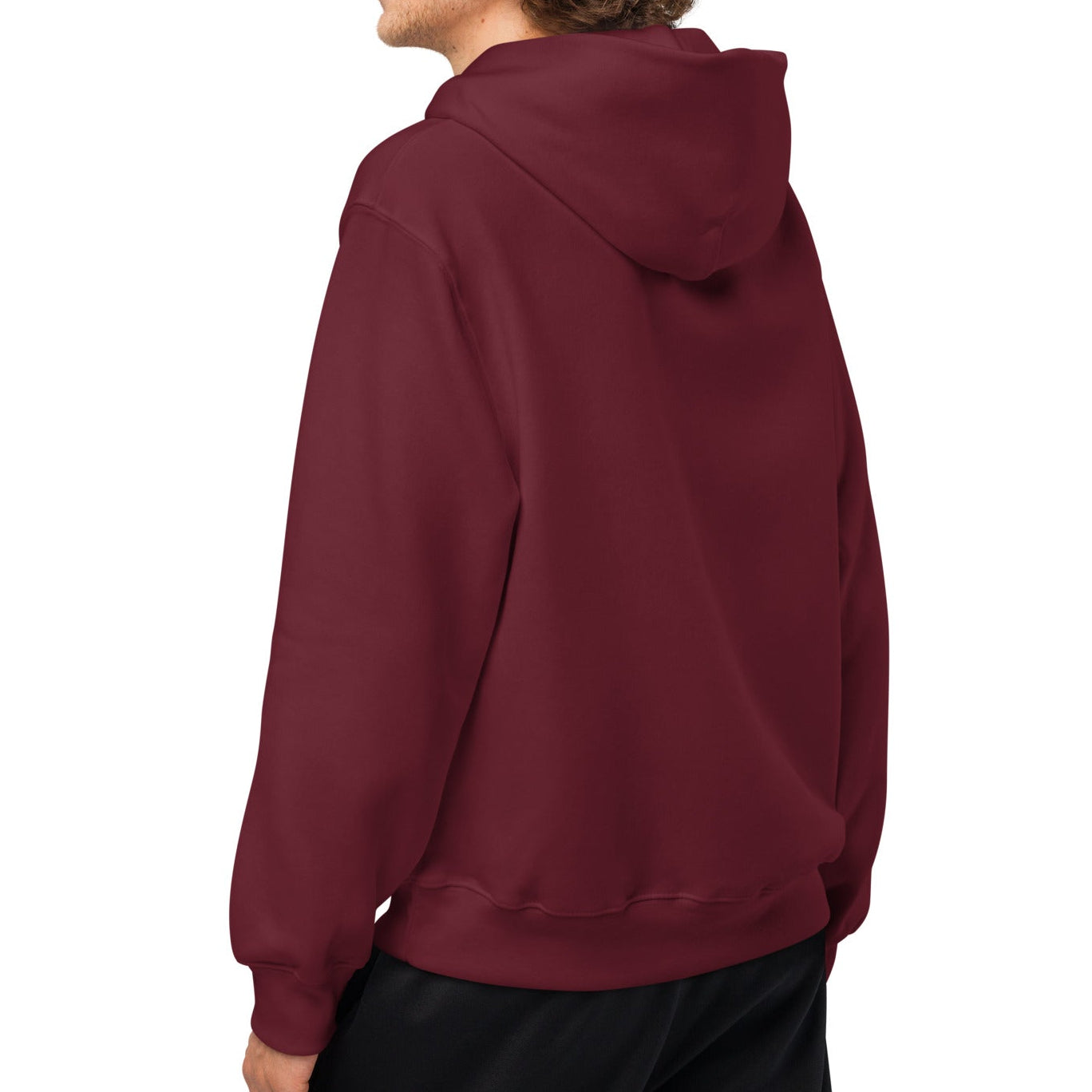 Oversized Stamped heavyweight hoodie