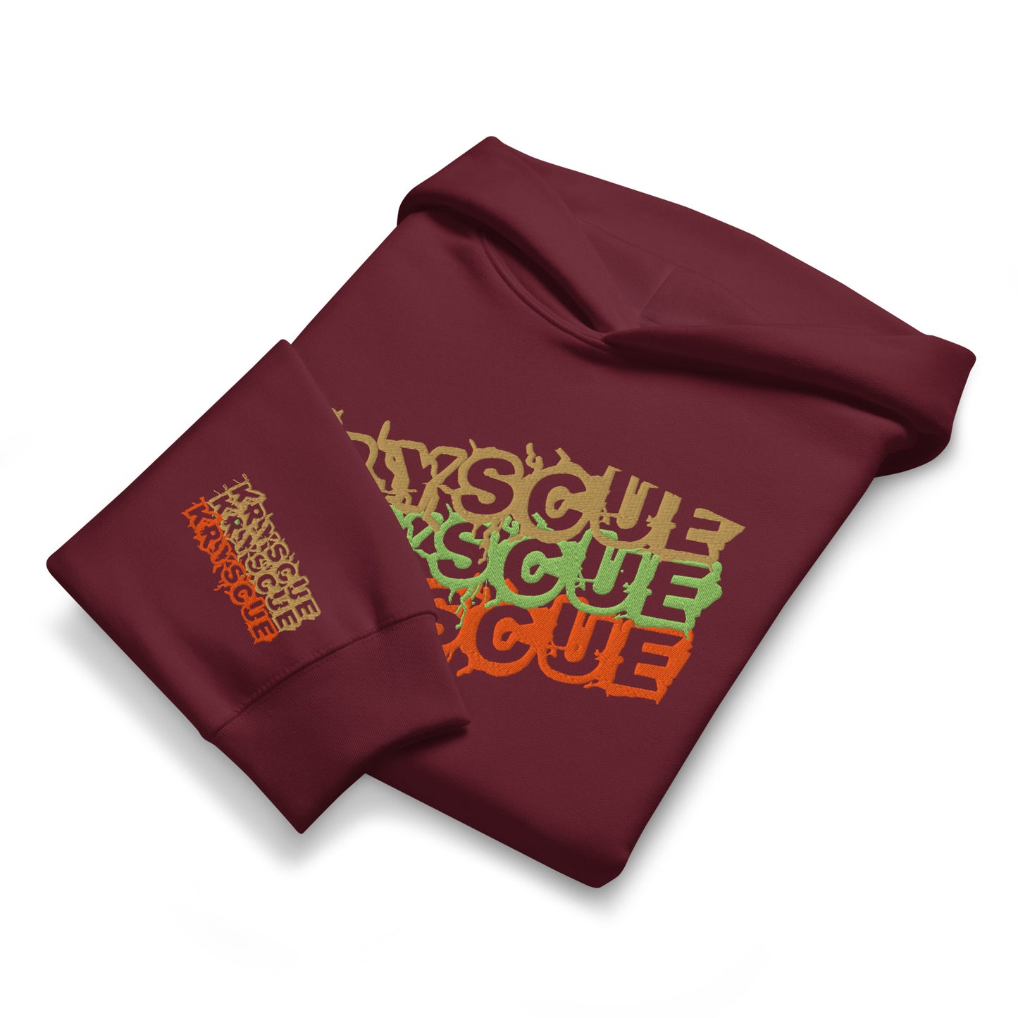 Oversized Stamped heavyweight hoodie